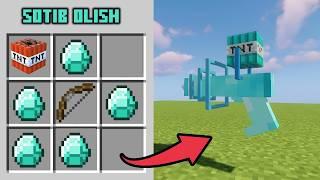 Minecraft, lekin Super Almaz Qrollarni Sotib Olishimiz Mumkun / Minecraft Uzbekcha #minecraft