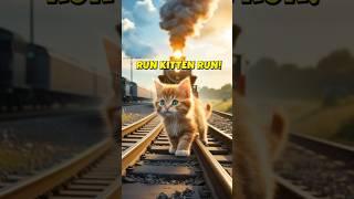 Kitten is in Danger...What Happens Next  #AI #aimovie