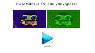 [REUPLOADED] How To Make HuE cYcLe OnLy On Vegas Pro New Effect || Mario Buitron