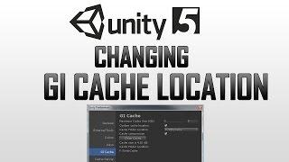 GI Cache location in Unity 5 - Saving HDD Space / Performance!