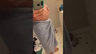 Bloated shower belly