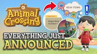 Everything JUST Confirmed for Animal Crossing!