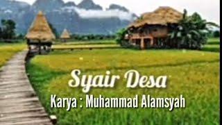 SYAIR DESA puisi Muhammad Alamsyah