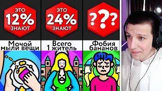 МАЗЕЛЛОВ СМОТРИТ: Спорим, Ты Этого Не Знал?! (Часть 8) | Мир Сравнений