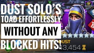 Dust Solo’s Toad SoS4 Effortlessly. No Block Damage taken. Summer of Suffering. #MCOC