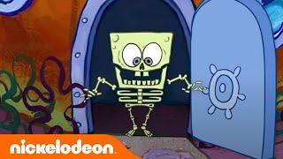 SpongeBob HALLOWEEN Theme Song!  | Nickelodeon #Shorts