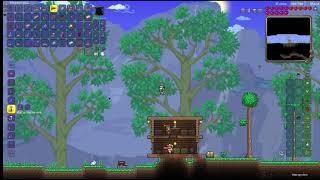 Terraria #5 получили гробовщик и поселился оружейник