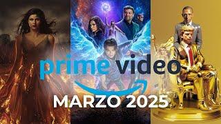 AMAZON PRIME VIDEO Estrenos MARZO 2025