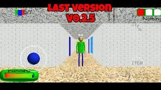 Baldi's Basics Classic Remastered Decompile V0.2.5 Android (Last Version)