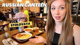 Russian food you must try! Visiting historical canteen in Russia 