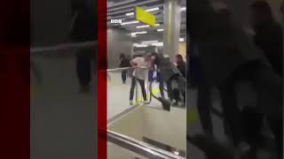 Russia is urged to protect "its citizens and Jews" after a mob stormed a Dagestan airport. #BBCNews