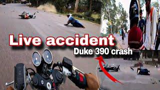 SOCHA NA THA YA HO JAIGE| BIKE Cr@sh live  acc!dent | GT 650 | Duke 390.