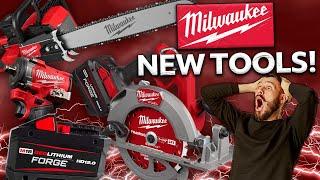 10+ New Tools from Milwaukee - Saws, Forge, Stubby, & More!