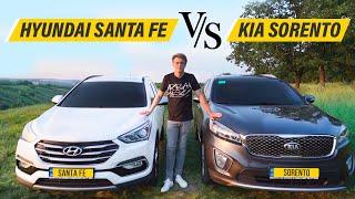 Лучшие кроссоверы в своем классе. Обзор HYUNDAI SANTA FE и KIA SORENTO из Южной Кореи.