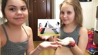 Yoga Challenge 8 Girls Gymnastics‍️Me and My best Girlfriends do Stretching, Flexibility atHome