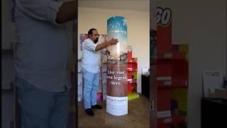 Karton Totem Stand Kurulumu | Butterfly Stand | Cihan ADAKÇI