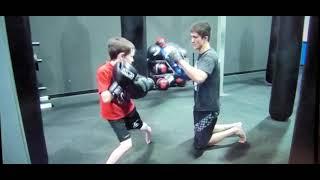 9 year old kickboxing beast