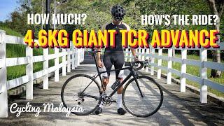 Sub 5kg Giant TCR Advanced, how much did it cost and how does it ride? Ultimate weight winnie guide.