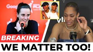 A'ja Wilson Goes NUTS After RACIST REMARKS On Caitlin Clark! PURE JEALOUSY!