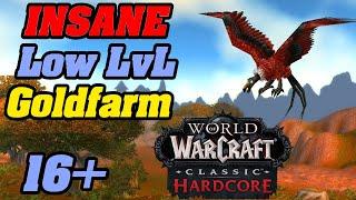 The BEST Low Level Goldfarm Classic Hardcore