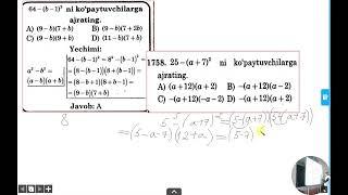 1750-1800 Matematika master