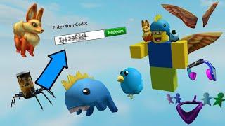 Roblox Promocodes October 2020