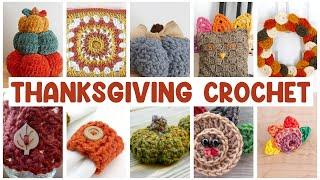 10 THANKSGIVING Crochet Patterns (Beginner Friendly!)