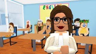 FIRST DAY OF AMBERRY SCHOOL | Bloxburg Highschool | Roblox
