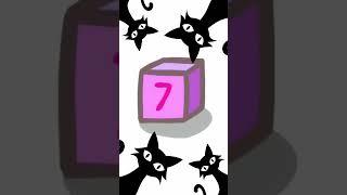 Black cats. Count from 1 to 10