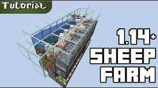 Automatic survival and LAG friendly sheep wool farm Minecraft 1.14+