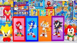 Sonic The Hedgehog Toys Boxes Unboxing ASMR | Sonic, Tails, Knuckles, Amy Rose, Shadow