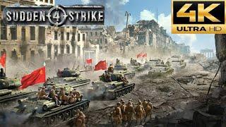 Sudden Strike 4 Gameplay Full Soviet Campaign no commentary 4K-60FPS PC