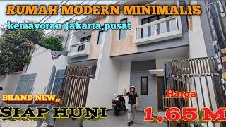 RUMAH BRAND NEW DI KEMAYORAN JAKARTA PUSAT, LOKASI STRATEGIS HARGA 1,65M