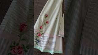 Rida #green #rose #dawoodibohra #crossstitch