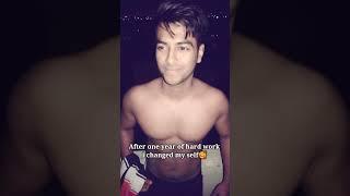 virat roy transformation in one year‍️‍️#shorts #gymmotivation #youtubeshorts #viral #short