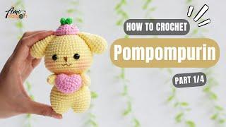 #754 | Pompompurin Amigurumi (1/4) | How To Crochet Characters Amigurumi | @AmiSaigon