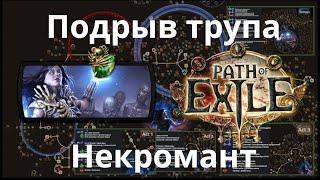 3.14 Некромант Подрыв Трупа ДД Detonate dead DD + прокачка для новичков