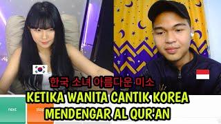 Ketika Wanita Cantik Korea Dengar Al Qur'an | Ome. Tv Internasional