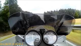 Motorcycle BMW R1100RS 0-170 km/h  200km/h top