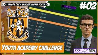 YOUTH INTAKE DAY ! | SEASON 1  | YOUTH ACADEMY CHALLENGE | FM24 | Part 02