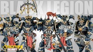 Painting Black Legion Chaos Space Marines for Warhammer 40,000