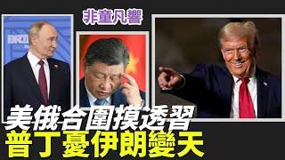 伊朗變天最大兩苦主，第一名習近平，第二名普丁。普丁想介入調解伊朗與以色列，但以色列想要解放伊朗。普丁失去後勤彈藥庫伊朗，俄烏戰爭也很難撐久。一魚兩吃，川普又贏麻！｜2025.6.16【非童凡響】
