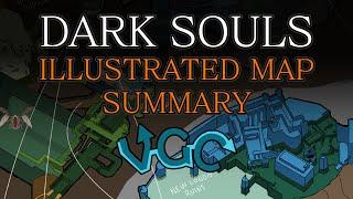 DARK SOULS Illustrated Map Walkthrough