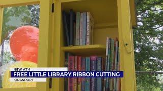 25th ‘Little Free Library’ opens in Kingsport