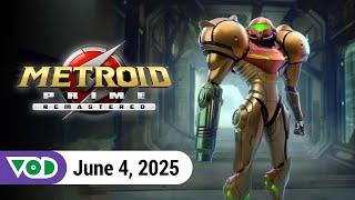Metroid Prime Remastered #1 | VOD 6.4.25