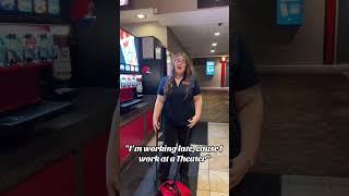 Working the Night Shift at a theater hits different! 