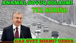 24_25_26_27_28_29-DEKABR OB XAVO MALUMOTLARI ANAMAL SOVUQ GAZ SVET BORMI