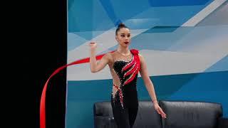 Erika Dokutsajeva – Ribbon – 2nd International RG Online Tournament Moscow 2020