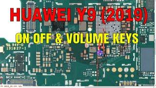 HUAWEI Y9 (2019) ON OFF & VOLUME KEYS JUMPER WAYS