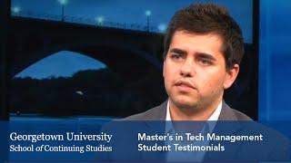 Master's in Technology Management: Student Testimonials